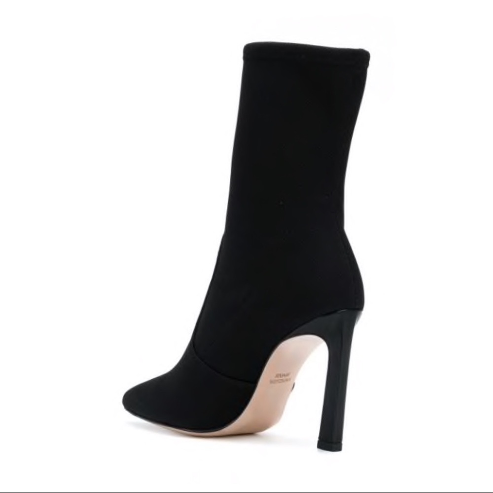SOLD NWOT LAST SZ 7.5 Stuart Weitzman Sock Booties - Picture 2 of 6